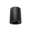 ^SPOT TUBA ROUND 1xGU10 96X125mm CZARNY 0137