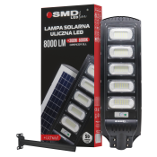 $ LAMPA LED ULICZNA SOLAR 360 6000K + UCHWYT