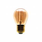 ŻARÓWKA E27 LED FILAMENT 4W WW 2700K G45 AMBER