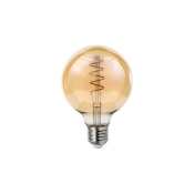 ŻARÓWKA E27 LED FILAMENT 4W 2200K G80 AMBER DIMM