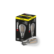 $ ŻARÓWKA E27 LED FILAME 0,5W WW CLEAR ST45 4809