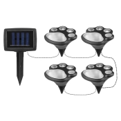 LAMPA LED SOLARNA WBIJANA 4 X  PSIE ŁAPKI 3645