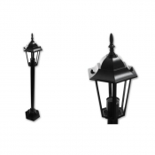 LAMPA VICTORIA STOJĄCA 105cm 1xE27 CZARNY 2546