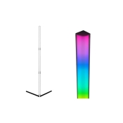 ^LAMPA PODŁOGOWA LED 9W RGBCCT RAINBOW CZARNY 0297