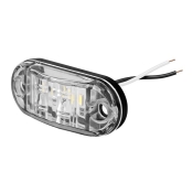 = LAMPA LED OBRYSOWA 12-24V 2XSMD BIAŁA 6617