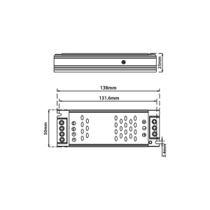 ZASILACZ LED LUXO 48V 100W 0810