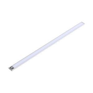 ^LAMPKA PODSZAFKOWA 3W 4500K 60cm PIR SREBRNA 0407