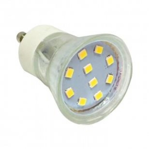 ŻARÓWKA GU10 LED SMD PW 3W D35 120ST GLASS