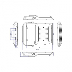 NAŚWIETLACZ PX-100W 5000K PROFES 3-5 lgw 0550