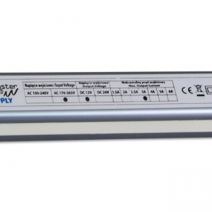 ZASILACZ LED 12V 36W 3A ULTRA SLIM IP67 4772