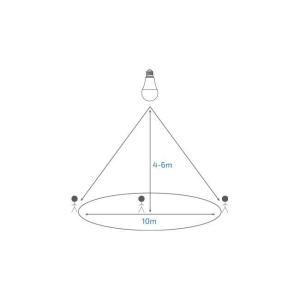 ŻARÓWKA E27 LED CZUJNIK MIKROFALOWY 11W PW 1358