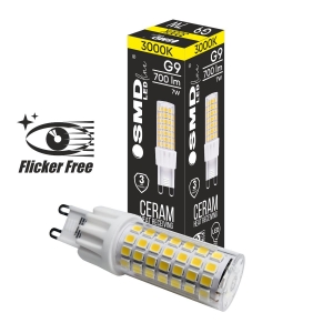 $ ŻARÓWKA G9 LED SMD WW 7W 700lm 3Y 4427 FF