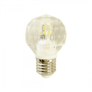 ŻARÓWKA E27 LED KRYSZTAŁ 4,3W PW 4000K KULKA