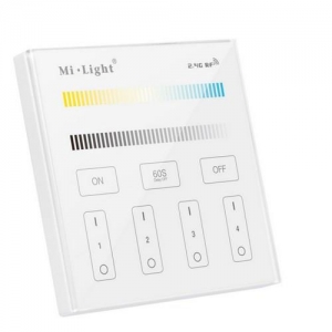 PANEL DOTYK. WW/CW Mi-Light 230V 2.4G 4-STR T2