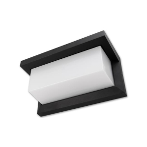 ^KINKIET LAGOS LED 12W 4000K IP54 czarny 1664