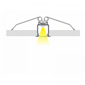 PROFIL ALU. LED TYP-W BIAŁY 2M