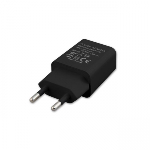 ZASILACZ WTYCZKOWY 1X USB 5V/1A DC CZARNY 2395