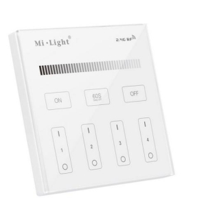 PANEL DOTYK. MONO Mi-Light 230V 2.4G 4-STR T1