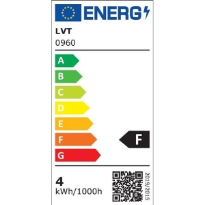 ŻARÓWKA E27 FILAMENT A60 2200K 4W AMBER VITA 0960