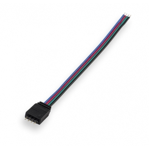 ZŁĄCZE TAŚMY RGB 10mm 1-STR 4-PIN