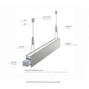 PROFIL ALU. LED DULIO BIAŁY 2M