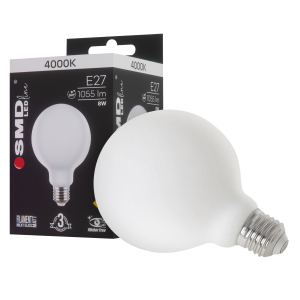 $ ŻARÓWKA E27 LED FILAMENT 8W NW ML MAT G95 0229