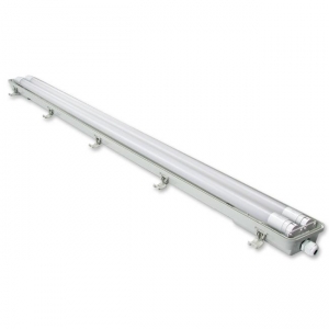 OPRAWA+ŚWIE.LED 2x18W PW IP65 120CM SZKŁO 5662XQ